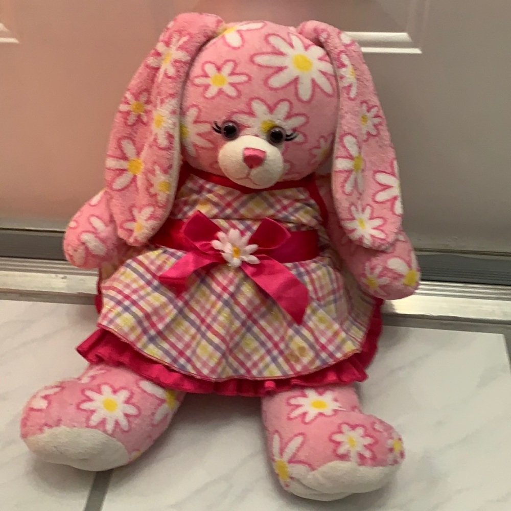 Rabbit doll with dress!  Accessory included!!